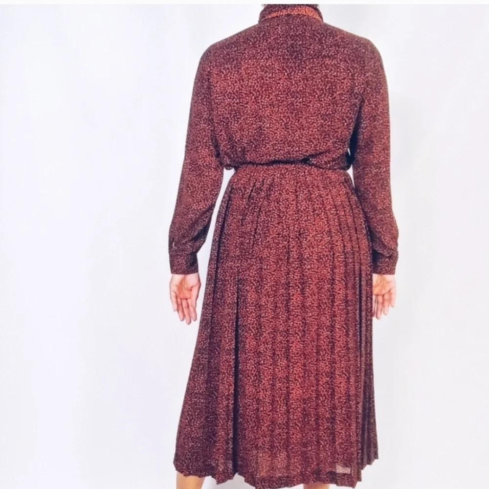 Vintage Pleated Skirt Set